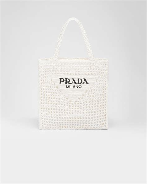 white prada tote|prada foldable shopping tote.